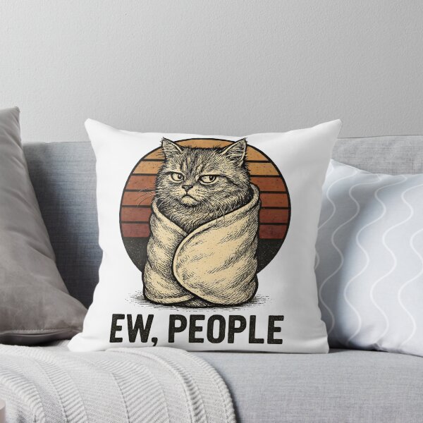 Item preview, Ew, People - Vintage Grumpy Cat designed and sold by Dhenin Studio.