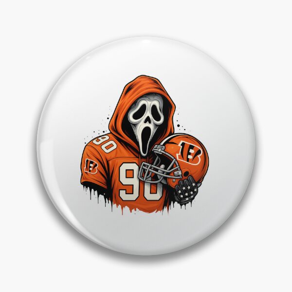 Item preview, Screaming MaskCincinnati Bengals 90 Orange Sports designed and sold by PuppyAesthetics.