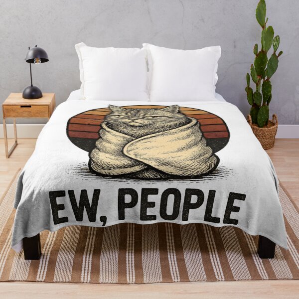 Item preview, Ew, People - Vintage Grumpy Cat designed and sold by Dhenin Studio.