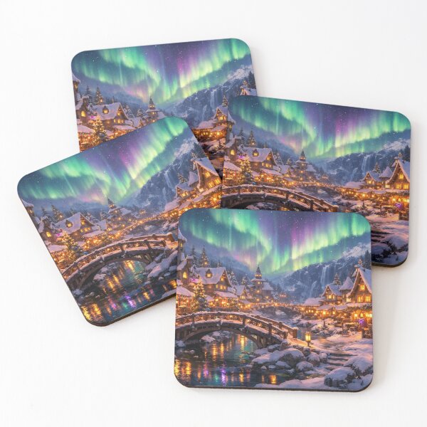 Item preview, Fantasy Aurora Village designed and sold by H A R L E I G H .