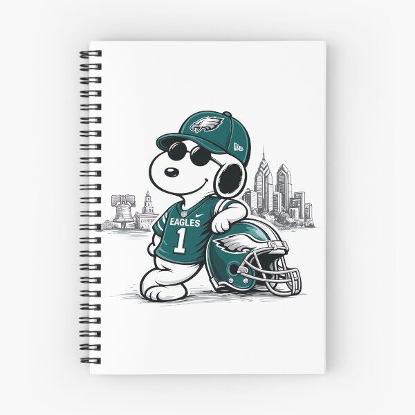 Item preview, Snoopy Eagles Football designed and sold by PuppyAesthetics.