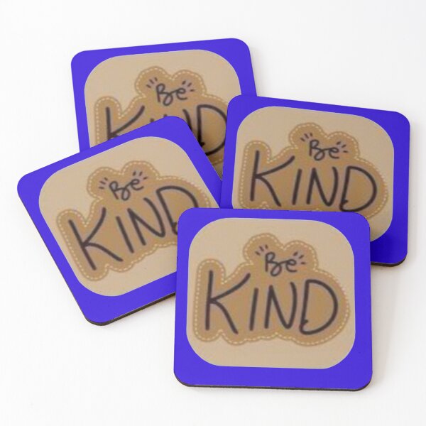 Item preview, Be Kind Stitched Patch - Cozy Warm Aesthetic Sticker designed and sold by Scro-Ciob-Shop.