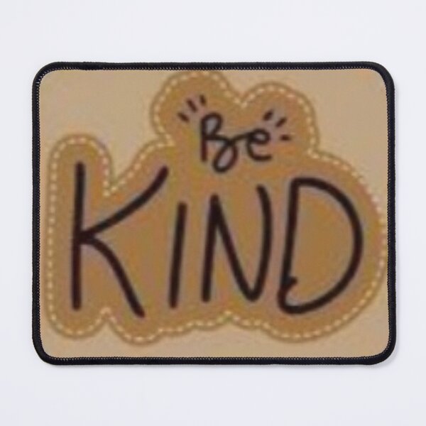 Item preview, Be Kind Stitched Patch - Cozy Warm Aesthetic Sticker designed and sold by Scro-Ciob-Shop.
