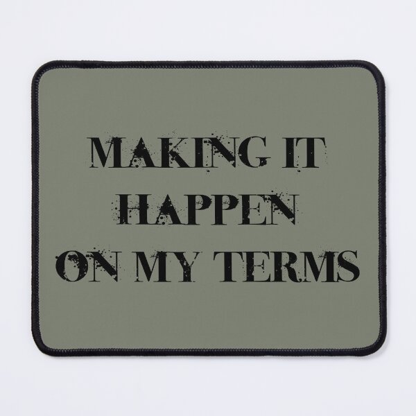 Item preview, Making it Happen on my Terms - Text Only Version designed and sold by TheThankfulTyne.