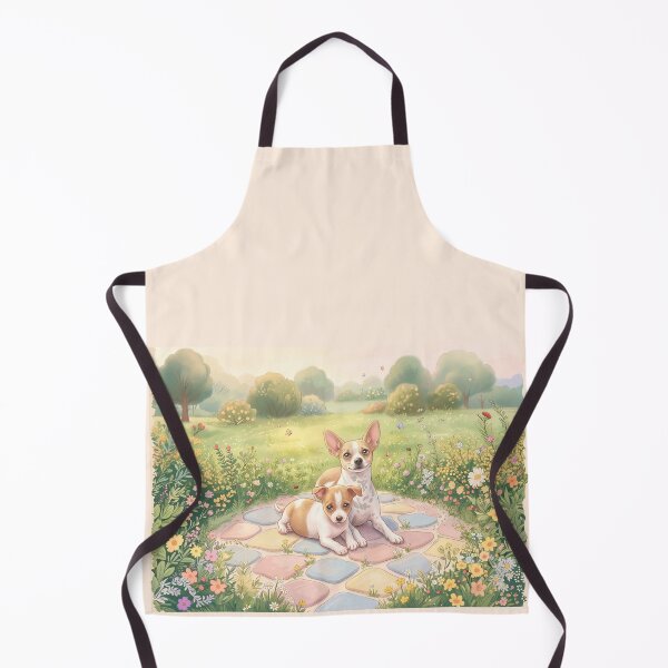 Item preview, Cute and cuddly Chihuahua puppies in a garden designed and sold by Valery´s art.