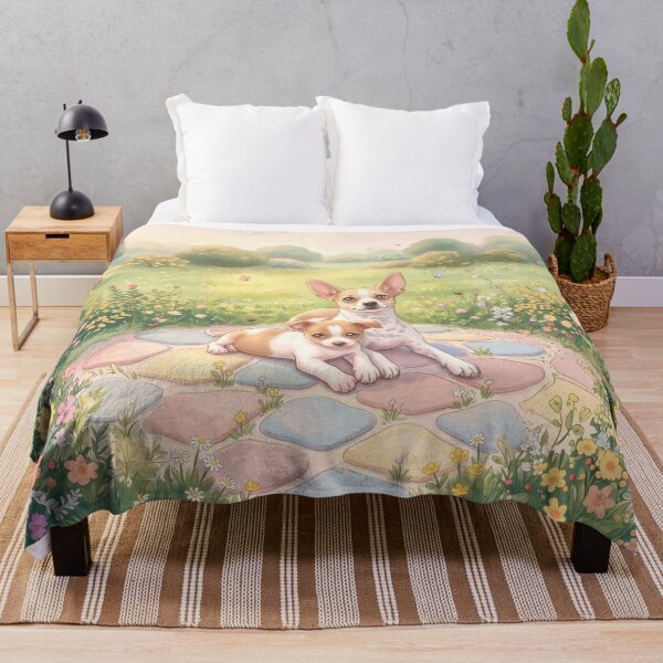 Item preview, Cute and cuddly Chihuahua puppies in a garden designed and sold by Valery´s art.