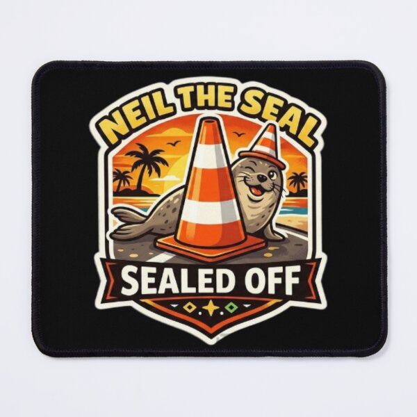 Item preview, Sealed Off – Neil the Seal designed and sold by Sloyar.