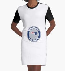 Patriots Circle Graphic T-Shirt Dress