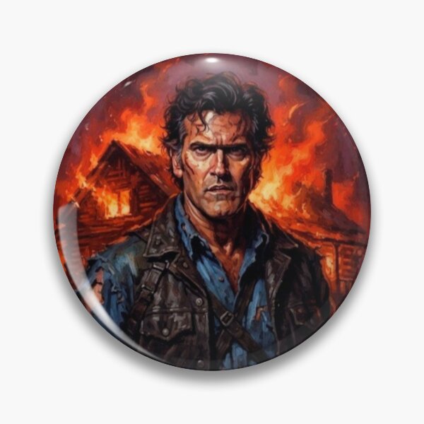 Item preview, Evil Dead Burn Fine Art Tribute designed and sold by Art's Diner.