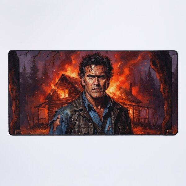 Item preview, Evil Dead Burn Fine Art Tribute designed and sold by Art's Diner.