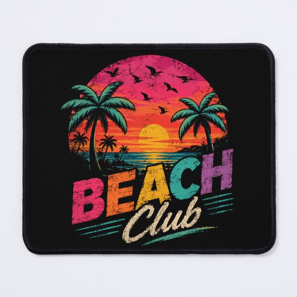 Item preview, Beach Club Tropical Sunset Beach Lover designed and sold by SkeletonsDanger.