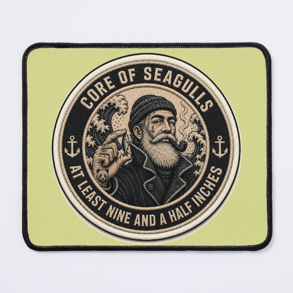 Item preview, Sailor Patch – Fisherman's Tale | Core of Seagulls designed and sold by BadPandaCore.