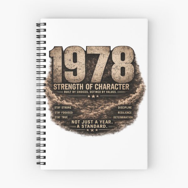 Item preview, 1978 Strength of Character Vintage Birthday Design designed and sold by JMDG Studio.