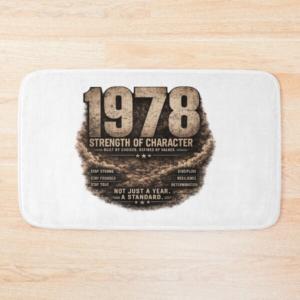 Item preview, 1978 Strength of Character Vintage Birthday Design designed and sold by JMDG Studio.
