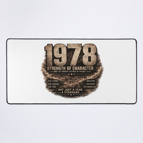 Item preview, 1978 Strength of Character Vintage Birthday Design designed and sold by JMDG Studio.