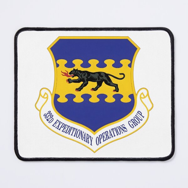 Item preview, 332d Expeditionary Operations Group Emblem Patch designed and sold by CharlieDesings.