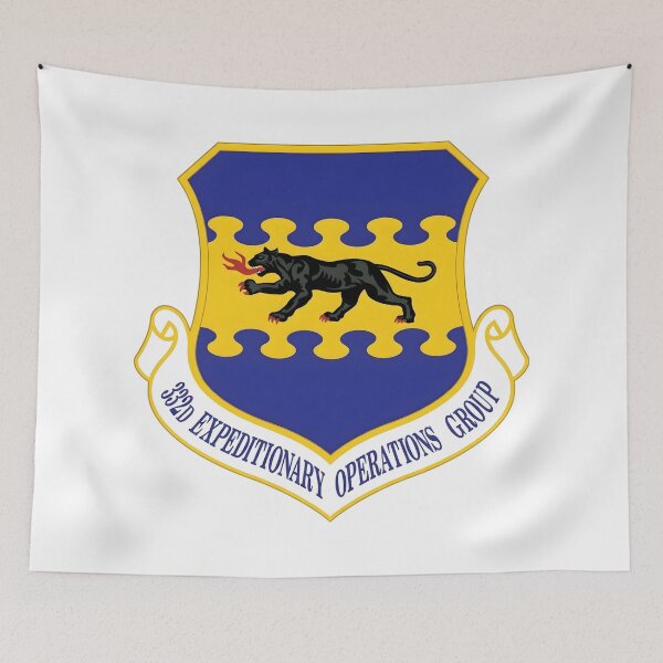 Item preview, 332d Expeditionary Operations Group Emblem Patch designed and sold by CharlieDesings.