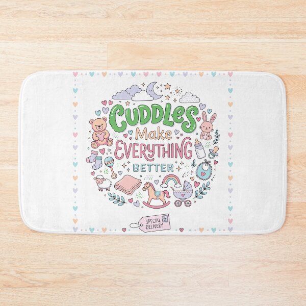 Item preview, CUDDLES MAKE EVERYTHING BETTER designed and sold by ManikRaja.