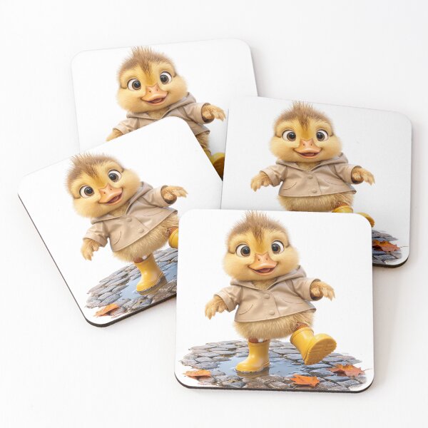 Item preview, Little Duckling Rain Walk designed and sold by Helenaphotoart.