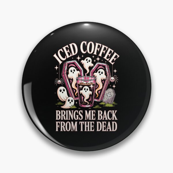 Item preview, Iced coffee brings me back from the dead designed and sold by jkrphoto.