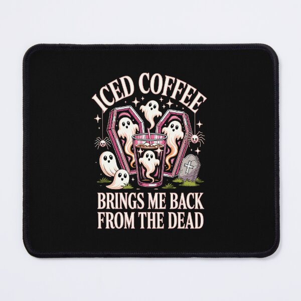 Item preview, Iced coffee brings me back from the dead designed and sold by jkrphoto.