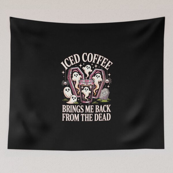 Item preview, Iced coffee brings me back from the dead designed and sold by jkrphoto.