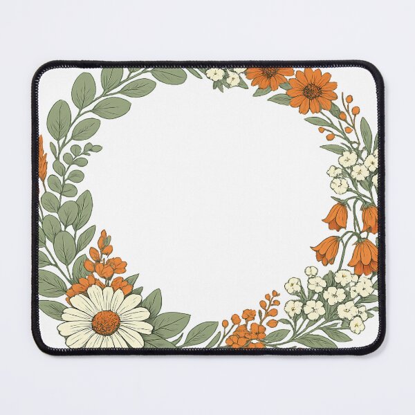 Item preview, Vintage Botanical Floral Wreath designed and sold by rp-art.