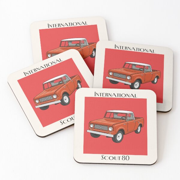 Item preview, International Scout 80 Vintage Car Poster designed and sold by Dimensionality.