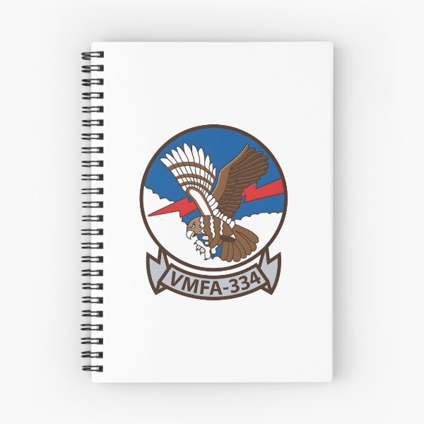 Item preview, VMFA-334 Marine Fighter Attack Squadron Falcons Emblem Patch designed and sold by CharlieDesings.