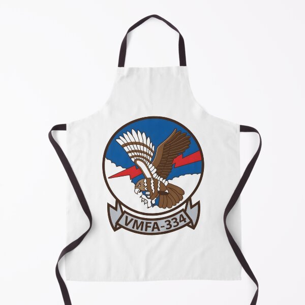 Item preview, VMFA-334 Marine Fighter Attack Squadron Falcons Emblem Patch designed and sold by CharlieDesings.