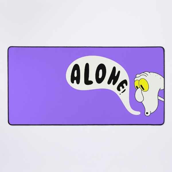Item preview, ALONE! Squidward Tentacles meme designed and sold by DibujandoPorfa.