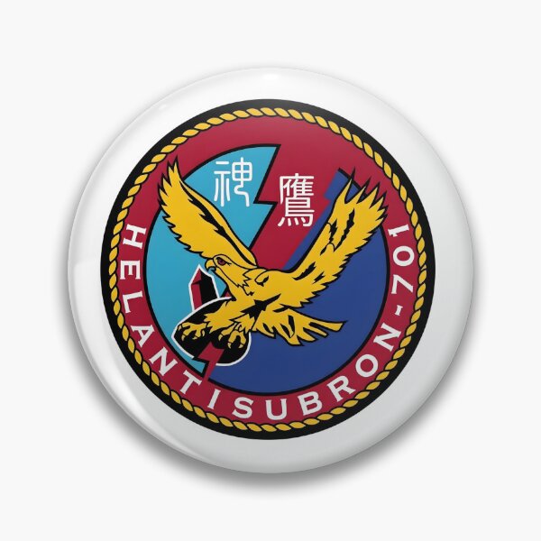 Item preview, HS-701 Helicopter Anti-Submarine Squadron 701 Patch Emblem designed and sold by CharlieDesings.
