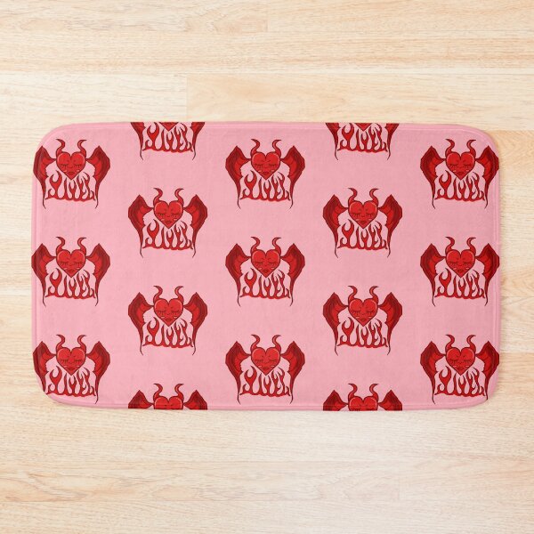 Item preview, Red Devil Heart Creature designed and sold by CamilasPrints.