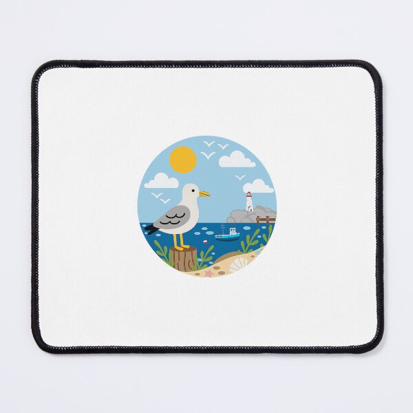 Item preview, Shoreline Scenery with Sully the Gully designed and sold by TheFundyMist.