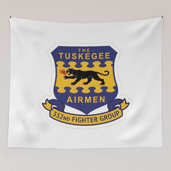 Item preview, 332nd Fighter Group The Tuskegee Airmen Patch Emblem designed and sold by CharlieDesings.