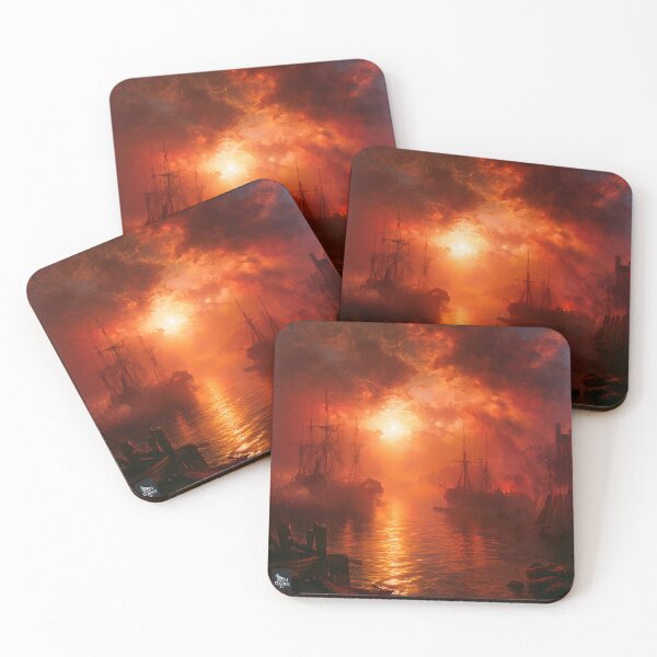Item preview, Crimson Habor at Dusk designed and sold by SkyKing Ron.