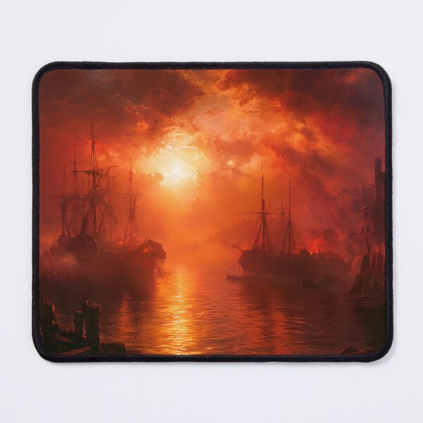 Item preview, Crimson Habor at Dusk designed and sold by SkyKing Ron.