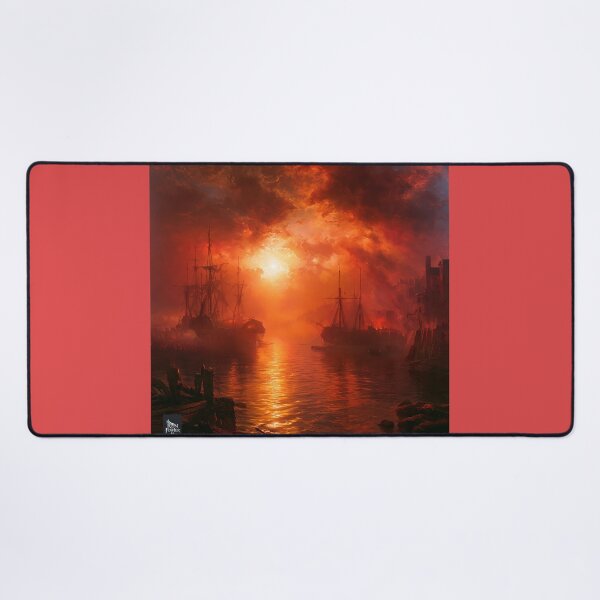 Item preview, Crimson Habor at Dusk designed and sold by SkyKing Ron.