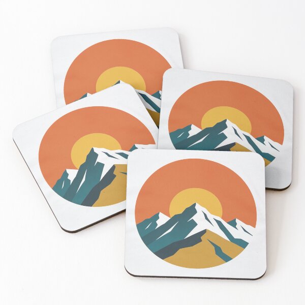 Item preview, Mountain sunset  designed and sold by DesignDenWorks.