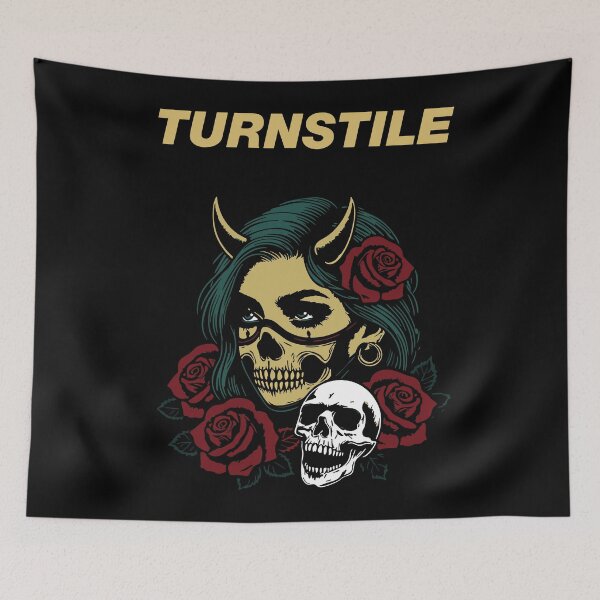 Item preview, Goods Turnstile Skull Flower designed and sold by EthannThompson.