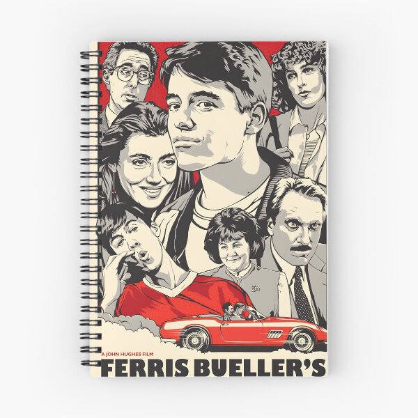 Item preview, Ferris Buellers Day Off Original Custom Vintage Movie Poster Art designed and sold by Cool Robot Bro..
