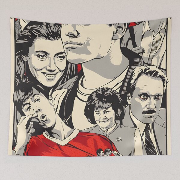 Item preview, Ferris Buellers Day Off Original Custom Vintage Movie Poster Art designed and sold by Cool Robot Bro..