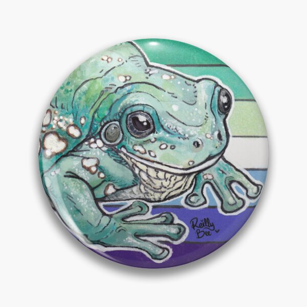 Item preview, Men Loving Men Pride Flag - Dumpy Tree Frog designed and sold by reillybeeart.