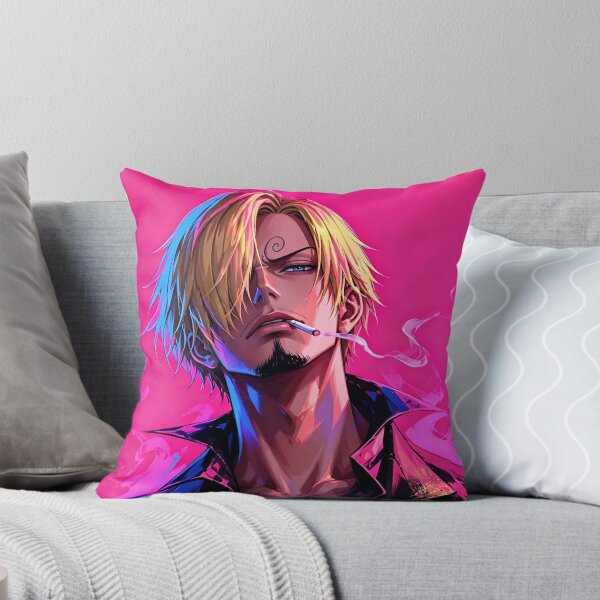 Item preview, Sanji | Neon Blonde Anime Gentleman Portrait | Cyberpunk Vaporwave Character Art designed and sold by Dyan4.