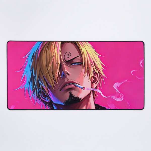 Item preview, Sanji | Neon Blonde Anime Gentleman Portrait | Cyberpunk Vaporwave Character Art designed and sold by Dyan4.