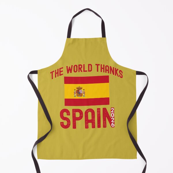 Item preview, The World Thanks Spain | España Pride Graphic designed and sold by NovaNookStudio.