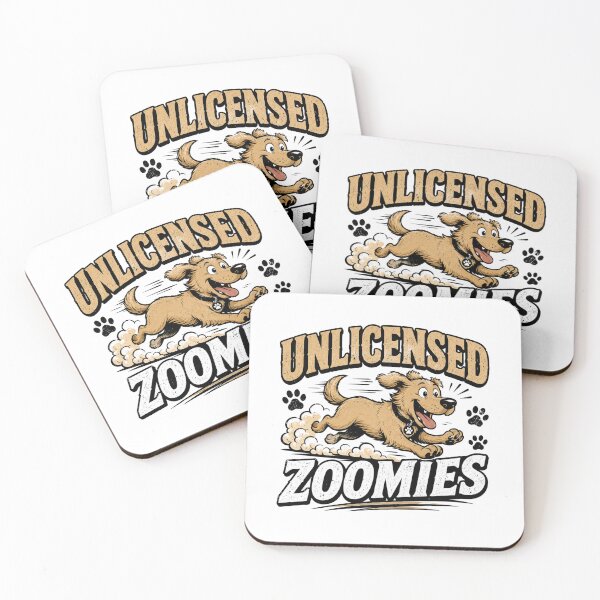 Item preview, Unlicensed Zoomies Funny Dog Lover Shirt Cute Running Puppy Graphic Tee designed and sold by SoulThread Studio.