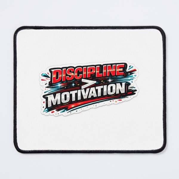Item preview, Discipline Motivation Professional Style designed and sold by Stickershutter.