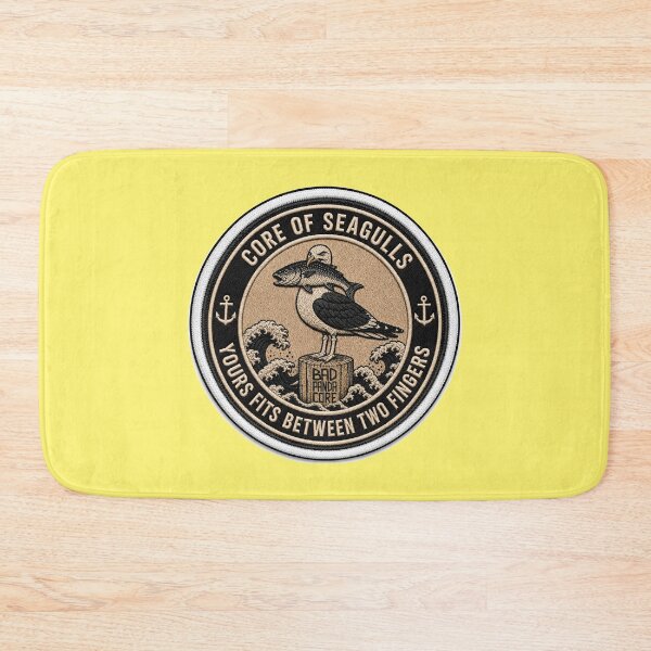 Item preview, Seagull Patch – Cheeky Catch | Core of Seagulls designed and sold by BadPandaCore.