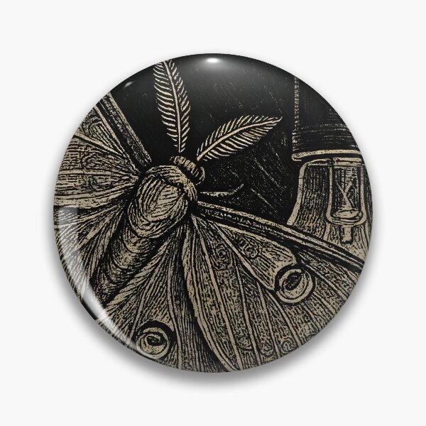 Item preview, Socially Awkward - Vintage Moth Art designed and sold by Dhenin Studio.